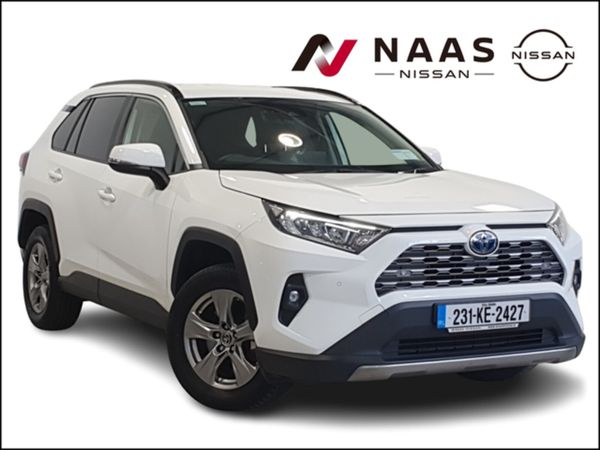 Toyota RAV4 SUV, Petrol Hybrid, 2023, White