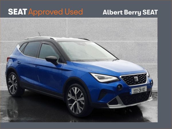 SEAT Arona Hatchback, Petrol, 2022, Blue