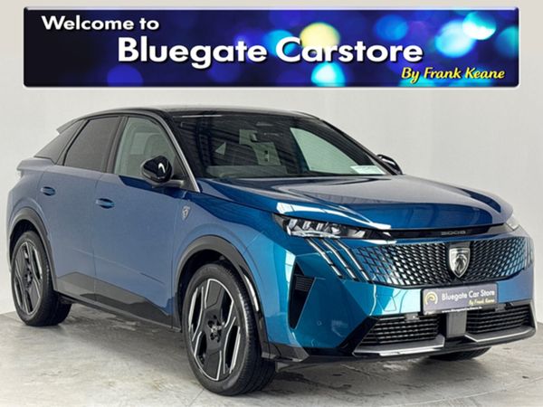 Peugeot 3008 SUV, Electric, 2024, Blue