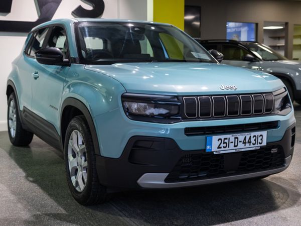 Jeep Avenger MPV, Petrol, 2025, Blue