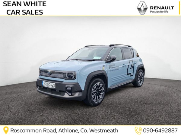 Renault 4 Hatchback, Electric, 2025, Blue