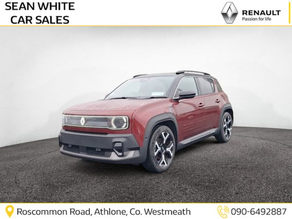 Renault 4 Hatchback, Electric, 2026, Red