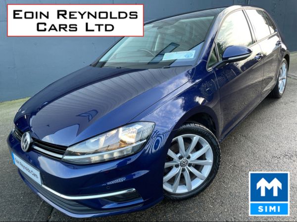 Volkswagen Golf Hatchback, Diesel, 2019, Blue
