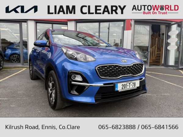 Kia Sportage MPV, Diesel, 2020, Blue