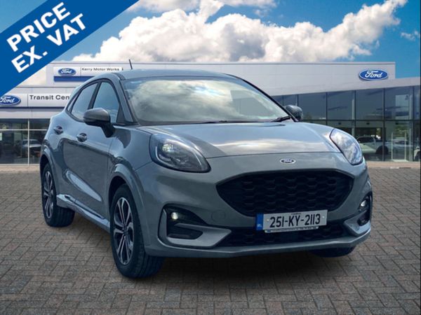 Ford Puma Van, Petrol Hybrid, 2025, Grey