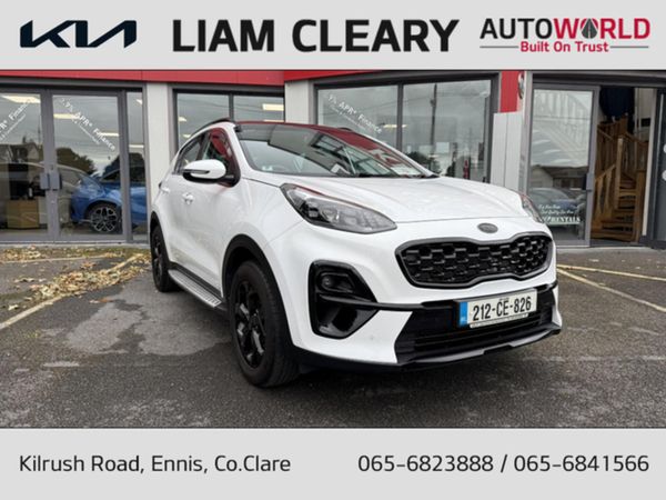 Kia Sportage MPV, Diesel Hybrid, 2021, White