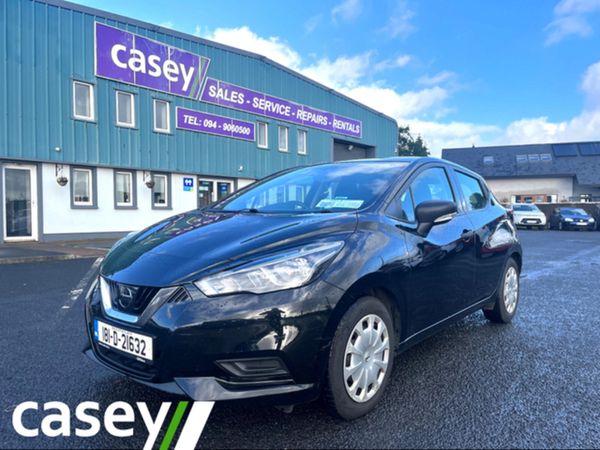 Nissan Micra Hatchback, Petrol, 2018, Black