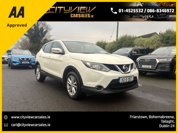 Nissan Qashqai MPV, Petrol, 2015, White