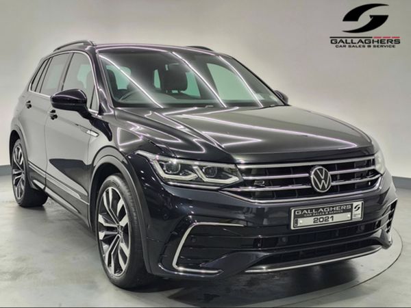 Volkswagen Tiguan SUV, Diesel, 2021, Black