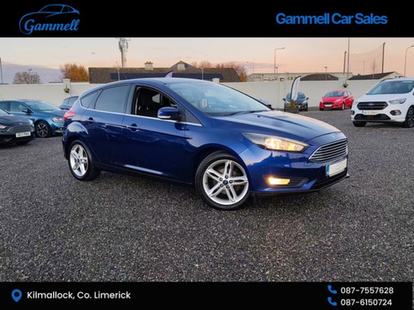 Ford Focus Hatchback, Diesel, 2017, Blue