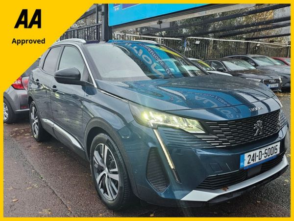 Peugeot 3008 Hatchback, Petrol Hybrid, 2024, Blue