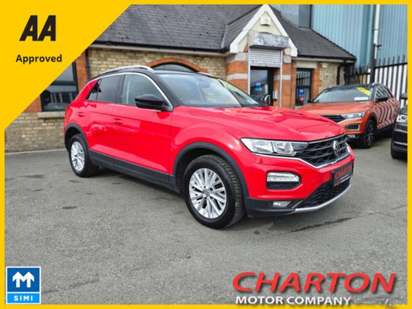 Volkswagen T-Roc Hatchback, Petrol, 2018, Red