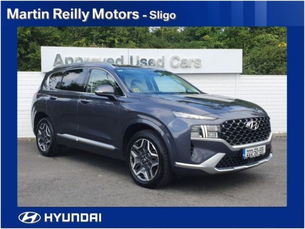 Hyundai Santa Fe Estate, Petrol Plug-in Hybrid, 2022, Blue