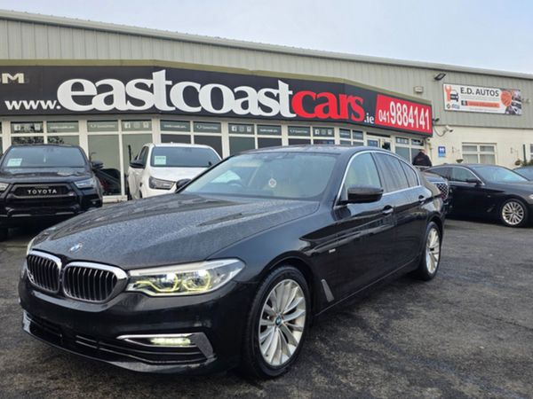 BMW 5-Series Saloon, Diesel, 2017, Black
