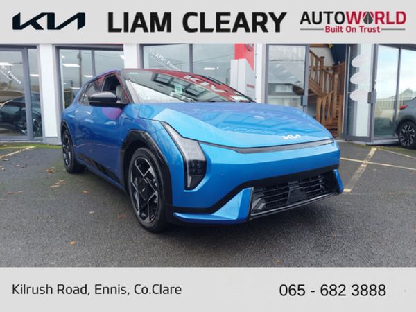 Kia EV4 Hatchback, Electric, 2026, Blue