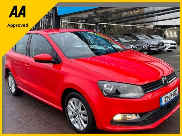 Volkswagen Polo Hatchback, Petrol, 2017, Red