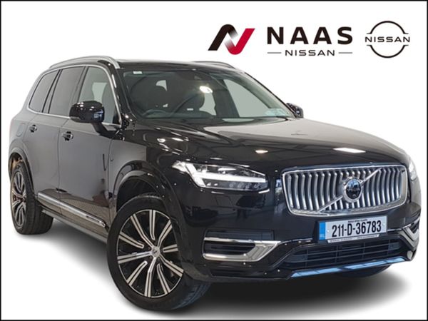 Volvo XC90 MPV, Petrol Plug-in Hybrid, 2021, Black
