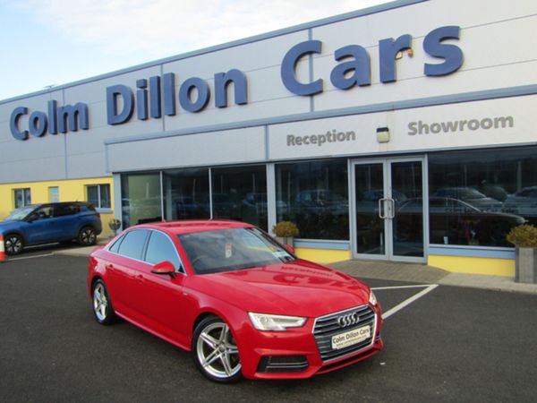 Audi A4 Saloon, Diesel, 2018, Red