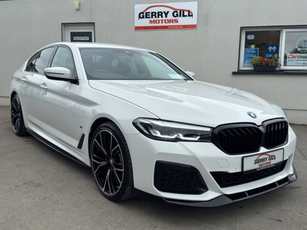BMW 5-Series Saloon, Diesel, 2022, White