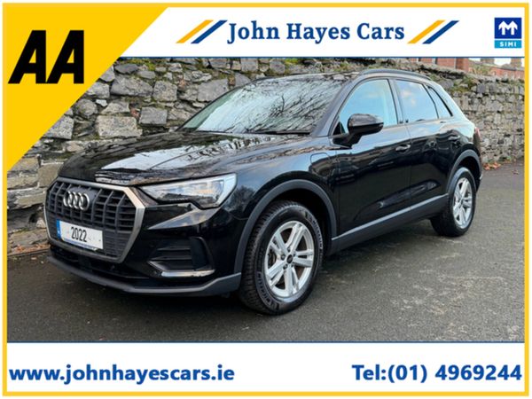Audi Q3 Estate, Petrol Plug-in Hybrid, 2022, Black