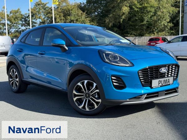 Ford Puma SUV, Petrol Hybrid, 2026, Blue