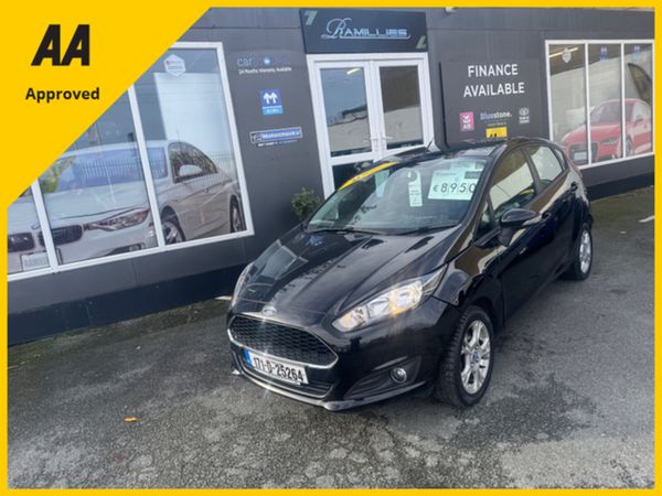 Ford Fiesta Hatchback, Petrol, 2017, Black