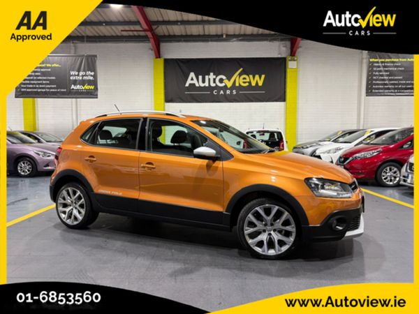 Volkswagen Polo Hatchback, Petrol, 2016, Orange