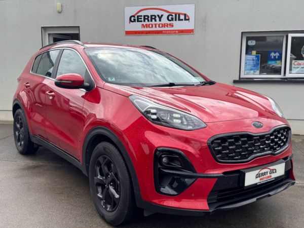 Kia Sportage MPV, Diesel Hybrid, 2021, Red