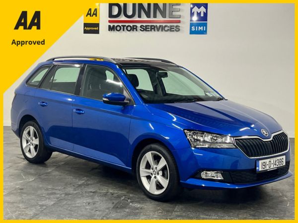Skoda Fabia Estate, Petrol, 2019, Blue