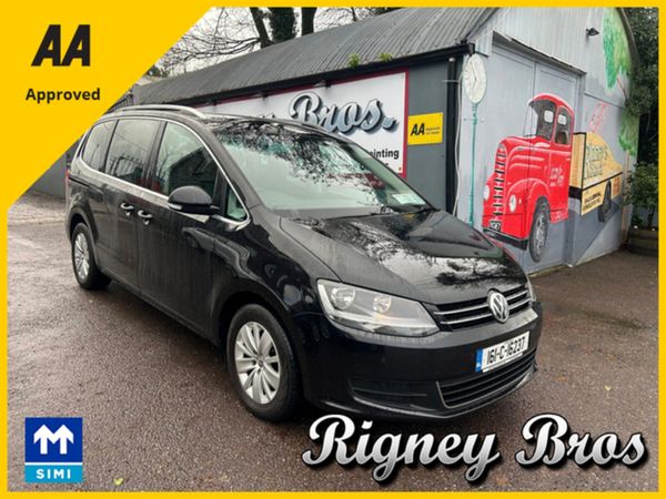 Volkswagen Sharan MPV, Diesel, 2016, Black
