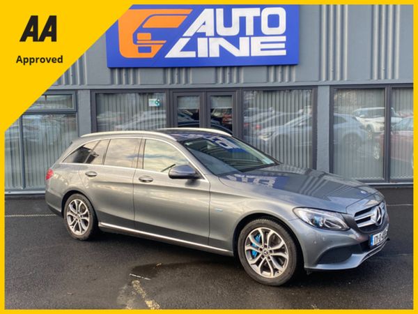 Mercedes-Benz C-Class Estate, Petrol Plug-in Hybrid, 2017, Grey