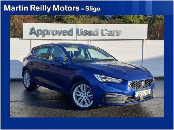 SEAT Leon Hatchback, Petrol Plug-in Hybrid, 2021, Blue