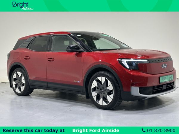 Ford Explorer MPV, Electric, 2025, Red