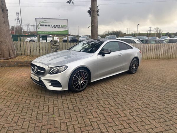 Mercedes-Benz E-Class Coupe, Diesel, 2018, Silver