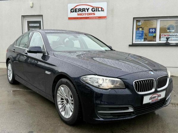 BMW 5-Series Saloon, Diesel, 2016, Blue