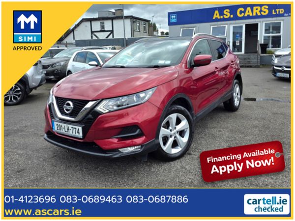 Nissan Qashqai MPV, Petrol, 2020, Red