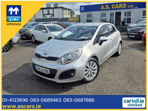 Kia Rio Hatchback, Petrol, 2014, Silver