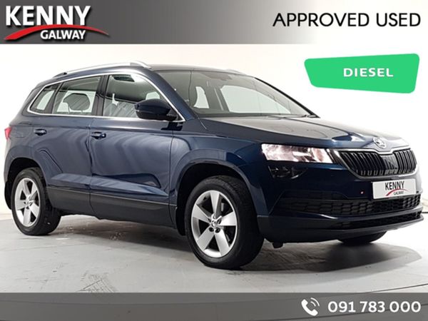 Skoda Karoq Estate, Diesel, 2019, Blue