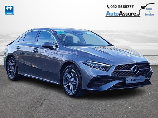 Mercedes-Benz A-Class Saloon, Petrol Hybrid, 2023, Grey