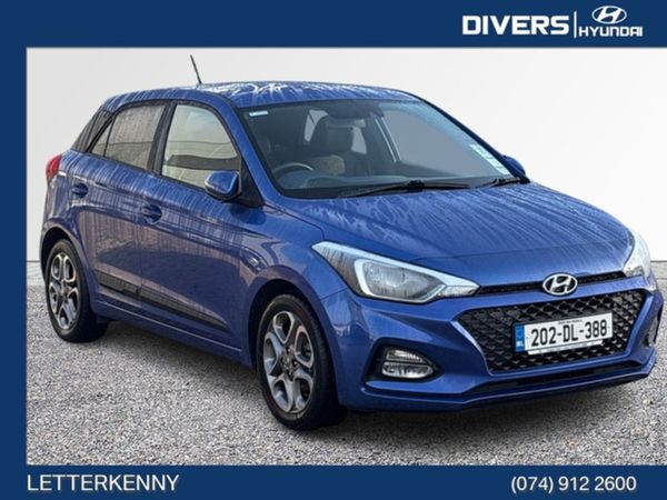 Hyundai i20 Hatchback, Petrol, 2020, Blue