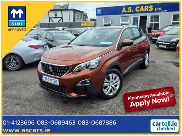 Peugeot 3008 SUV, Diesel, 2018, Brown