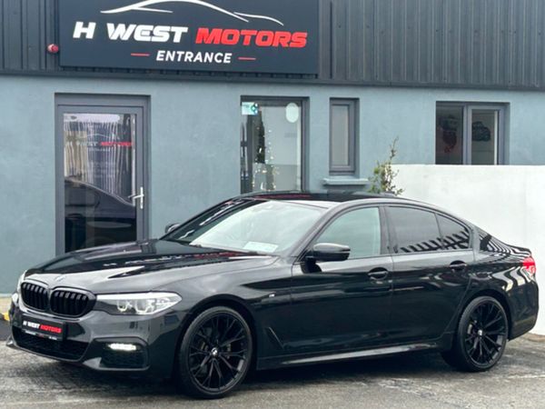 BMW 5-Series Saloon, Diesel, 2019, Black