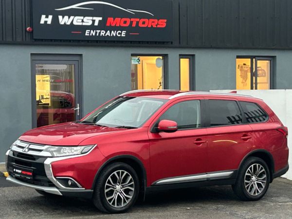 Mitsubishi Outlander Estate, Diesel, 2017, Red