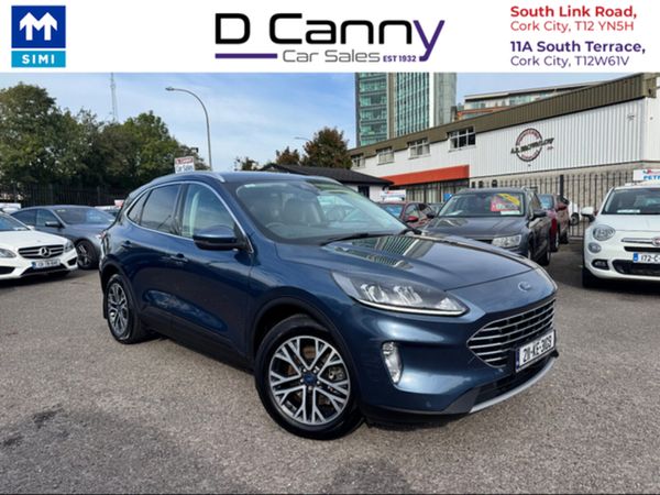 Ford Kuga MPV, Petrol Plug-in Hybrid, 2021, Blue