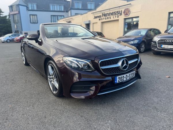Mercedes-Benz E-Class Convertible, Diesel, 2020, Red