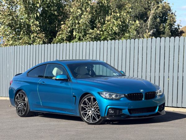 BMW 4-Series Coupe, Diesel, 2019, Blue