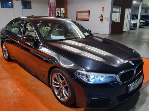 BMW 5-Series Saloon, Diesel, 2018, Black