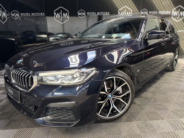 BMW 5-Series Estate, Diesel, 2021, Black