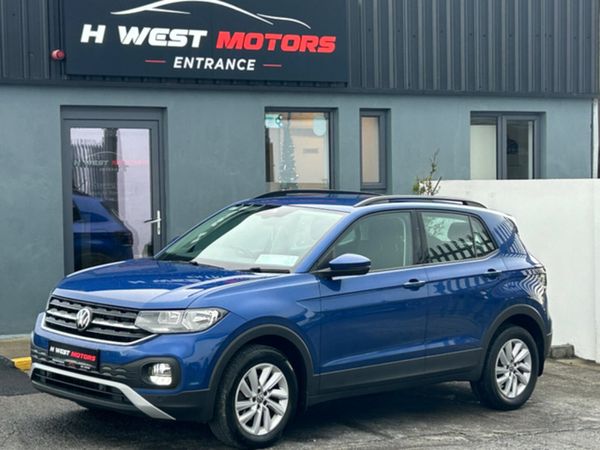 Volkswagen T-Cross Estate, Petrol, 2021, Blue