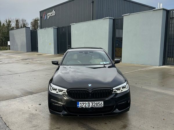 BMW 5-Series Saloon, Diesel, 2017, Black